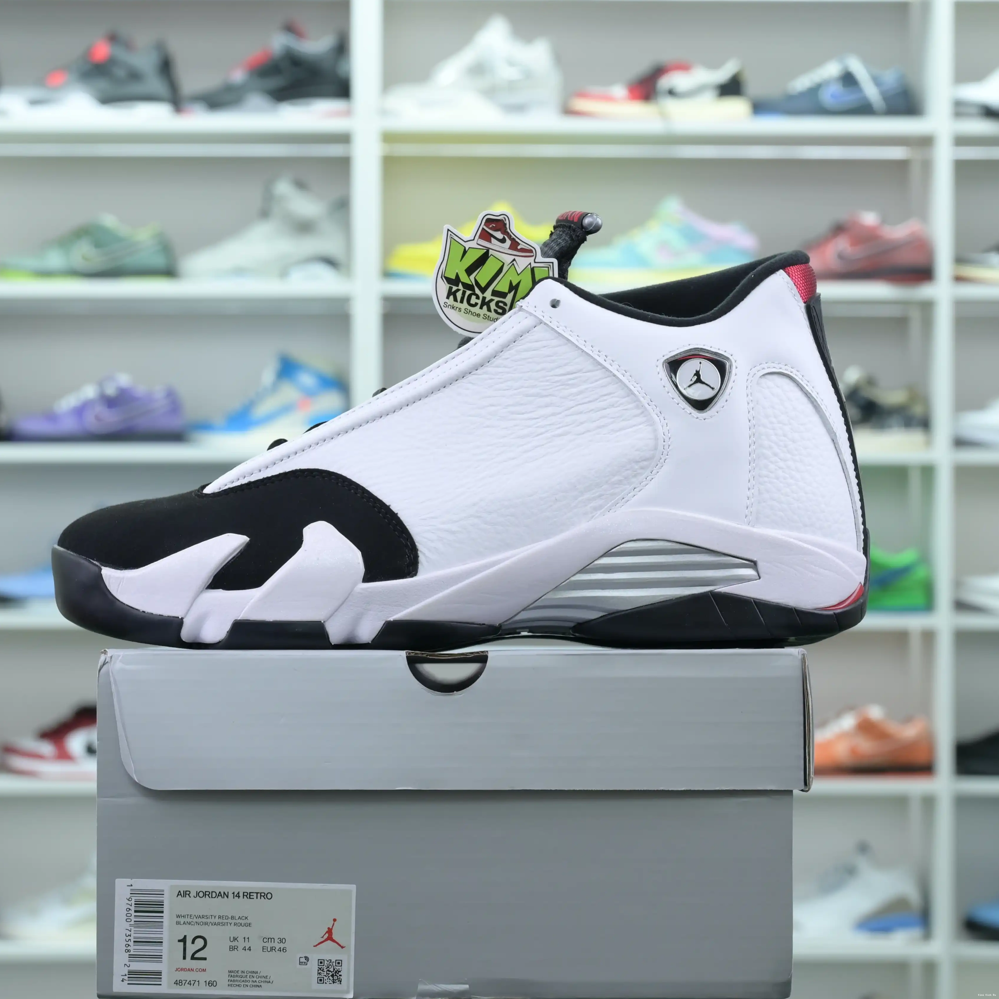 Toe”2024 Kimikick Jordan Air Jordan14“Black 0729